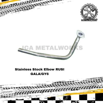 Stainless Stock Elbow RUSI GALA/GY6