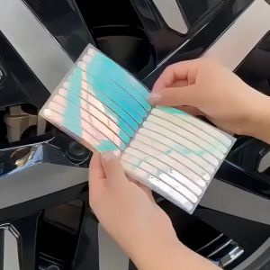 [BEC] Stiker Reflektor Velg 20pcs | Universal PVC Stiker Roda Peringatan Melengkung Kendaraan