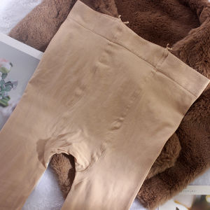 Spring Autumn Medium Thick Velvet Pantyhose Womens plus Size Extra Large Fat MM 200 Pounds Double Depth Bottoming Anti-Catch Thread