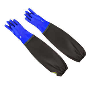 Waterproof Anti-Puncture Slip-Resistant Wear-Resistant Long Sleeve Rubber Glove