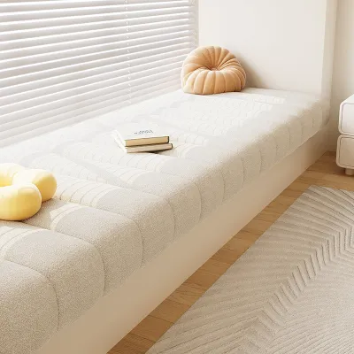 Window Seat Cushion Removable Washable All Season Customizable