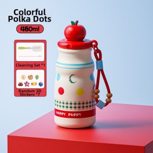 CHICU TOM | Compact Portable Cute Straw Thermos For Women
