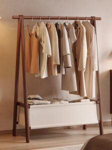 Simple Modern Bedroom Stand-up Clothesline Rack Foldable Indoor Drying Clothes Rods Home Furniture Living Room Office Universal