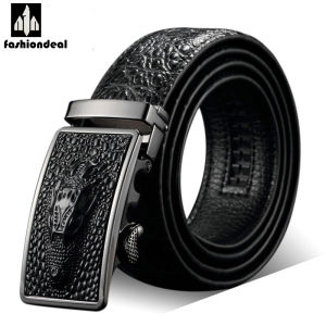 Belt For Men คลาสสิกที่เดินทางมาพักผ่อนของผู้ชายธุรกิจเข็มขัดหนังแท้ที่มีคุณภาพสูงเข็มขัดหัวเข็มขัดอัตโนมัติสำหรับผู้ชาย
