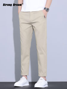 Mens Casual Pants Summer Slim Fit Straight