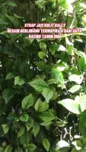 Strap Kulit Jam Tangan Asli Sapi Model Rally Warna Tan - Garansi 1 Tahun