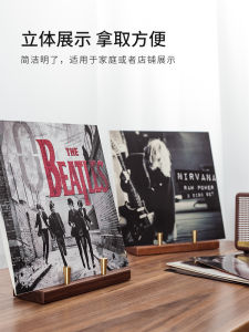 ตู้เก็บแผ่นเสียงสไตล์วินเทจทองแดง ตู้เก็บของไม้เนื้อแข็ง ชั้นวางแผ่นเสียงแบบพื้นแข็ง ตู้โชว์ ตู้เก็บของแบบตั้ง