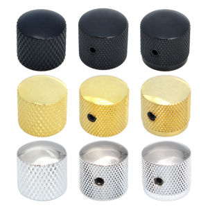 1 Cái Núm Điều Chỉnh Âm Lượng Đàn Guitar Kim Loại 6MM Dạng Vòm Dùng Cho Guitar Điện Bass - Món Đồ Riêng Lẻ