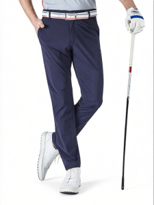EUROPEAN TOUR | Golf Mens Pants Breathable Elastic Tapered Straight