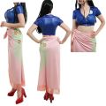 Anime One Piece Nico Robin Cosplay Costume Top and Wrap Skirfor Women One Piece Anime Nico Robin Outfit Dress. 