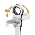 1set Ratchet wrench tool set, ratchet wrench set, professional wrench for automotive manipulator torque hand tools. 