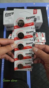 Vỉ 5 pin Cmos CR2032 / CR 2032 Lithium Energizer 3V chính hãng dùng cho smartkey xe máy ô tô