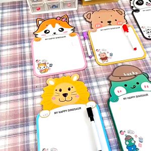 UMI Mini Cartoon Kids Whiteboard Marker Set Time Table Hanging Drawing Board Gift Hadiah Papan Putih Papan Tulis Belajar