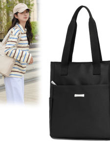 Casual Canvas Tote Bag for Women New Style Handbag Leisure Student Book Bag Tutorial Class Bag Homework Bag File Folder