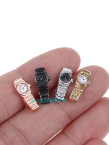 Miniature Dollhouse Accessories 1:12 Scale Scene Model Photography Props Realistic Mini Watch Model Home Living Static Model