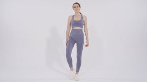 2/3/5PCS Seamless Women Yoga Set Workout Sportswear Gym Clothing Fitness Long Sleeve Crop Top High Waist Leggings Sports Suits