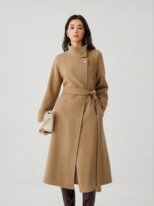 Koradior | Winter New Double Face Wool Coat for Women