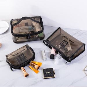 Túi Đựng Mỹ Phẩm PVC Dung Tích Lớn Trong Suốt Chống Thấm Nước Túi Đựng Son Môi Di Động Nhỏ Gọn Cho Nữ Túi Đựng Đồ Dùng Cá Nhân