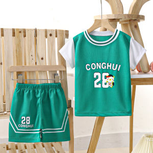 YISHIMEI | Quick Dry Mesh Boys and Girls Basketball Uniforms Shortsleeve Sportswear