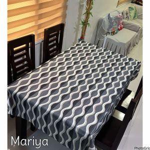 ✨Tablecloth Washable Wave Broomly Design Tablecloth