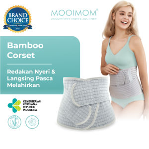 MOOIMOM Korset Bamboo Postpartum Belly Band Pelangsing Pasca Melahirkan