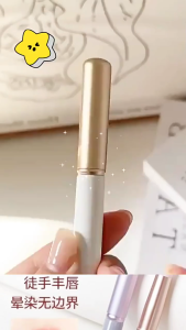 Mini Lip Brush With LidPortable Lipstick Brush Cosmetic brush Round Head Concealer