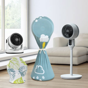 Small Size Portable Desk Fan Dust Cover Home Air Circulation Fan Stand Fan Cover Suitable for Meita Aemte Korean Style Freshness