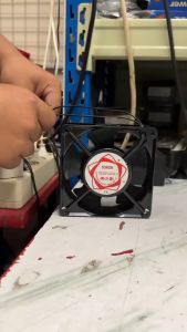 Kipas Pendingin Sunon 12cm Cooling Fan AC 12 x 12 x 3.8 cm