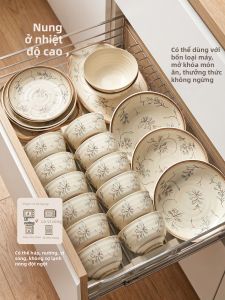 SHELI | Vintage Ceramic Dinnerware Set For Moving In Gifts