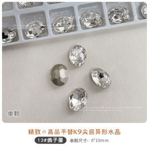 Đá Rhinestone K9 Cắt Hạt Vòng Tóc Đá Vỏ Trứng Gà Đá Pha Lê Tròn Cho Nails Đá Rhinestone Đá Cắt Hạt Chất Lượng Cao Cho Nails