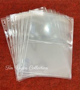 Combo 10 Phơi Đựng Tiền Giấy 2 Ngăn Trong Suốt Mingt Hãng PCCB Đài Loan