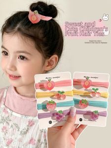 PINK EMPRESS | Cute High Elasticity Hair Rope Non-harmful Hair Ties for Girls Bun