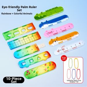MPRINCE | Cute DIY Small Student Ruler Set 5cm