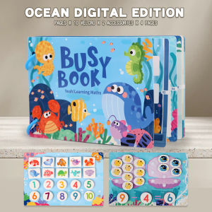 DIY Handmade Puzzle New Montessori Scene Stickers for Children Reusable Books Cartoon Learning Cognition  for Kids Gift