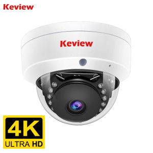 Camera IP 4K 4MP POE H.265 Dome Chống Nước Giám Sát Ngoài Trời Trong Nhà An Ninh Video CCTV Cho NVR Trắng