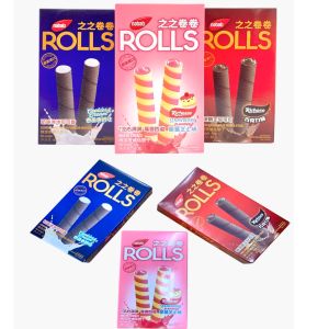 Nabati Richoco Roll 60G - [ Chocolate / Strawberry / Cookies Cream ]