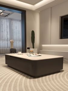 HSMJ | Simplicity Modern Luxury Rectangular Coffee Table Black Slate