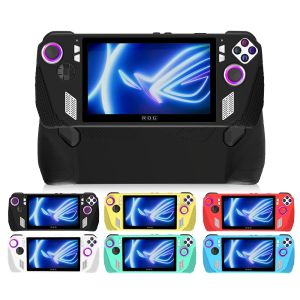 For ASUS Rog Ally Gaming Console Case Silicone Protective Case Multicolor With 2 Button Caps perfect fit Drop-proof Cases