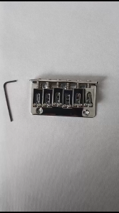 Bridge Gitar Elektrik Electric Fixed Std 6 String Chrome