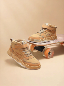 TARANIS | Fleece Lined Non-Slip Retro Winter Sneakers