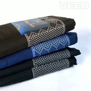 Sarung Tenun Berkualitas Motif Dobby untuk Anak dan Dewasa Warna Hitam Coklat Merah Biru Hijau