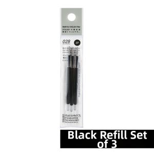 Push-type Metal Feel Creative Simple Black Fountain Pen 0.5mm