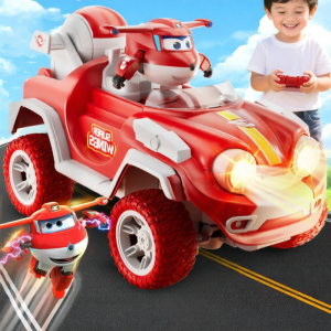LIVING STONES | Super Wings RC Transforming Robot Toy