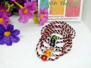 Gelang Tridatu batu Tibet  Mantra Aura Rejeki