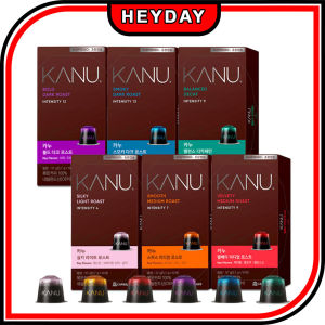 [KANU] Coffee Compatible Capsule 10 Capsule/20 Capsule/Nespresso Compatible/Espresso/Americano/Latte/Decaf/Roast/Cafe/Decaffeinated Coffee/Korean Food/Snacks/Beverage/Capsule Coffee Machine/Kfood