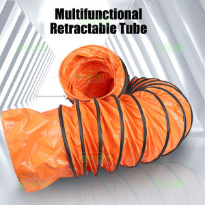 Pvc Plastic Nylon Cloth Air Duct Exhaust Duct Telescopic ventilation duct Air Duct Air supply and smoke Exhaust pipe