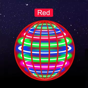 Magic UFO LED Flying Ball - Automatic Spinning Dazzling Lights Outdoor Sports Toy for Ages 14+ Perfect Birthday Gift