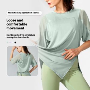 KAI si ke vừa rộng nữ áo phông môn chạy bộ nhanh khô để tập thể dục và Yoga