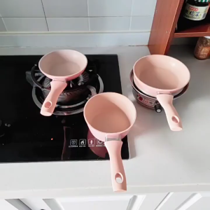 【จัดส่งฟรี+COD】กระทะสำหรับเตาแก๊ซ หม้อเตาแม่เหล็กไฟฟ้าส่วนมากใช้ได้ กระทะเคลือบหินอ่อน 5 ชั้น กระทะตื้น หม้อ ไม่ติดกระทะ อาหารไม่ติดกระทะ ปลอดภัยและปลอดสารพิษวัสดุ เหมาะสำหรับเด็ก