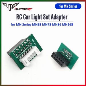 DUMBORC MN99 MN128 RC Car Light Set Adapter Plug for MN Series MN98 MN78 MN86 MN168 DUMBORC P6DC P6DCG Receiver Accessories